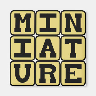 Íman Miniatura, Pequeno Colecionável