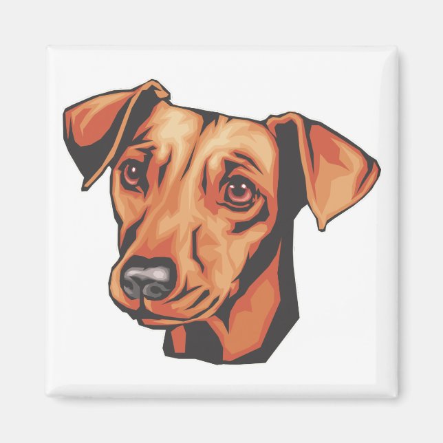 Íman Miniatura Pinscher (Frente)