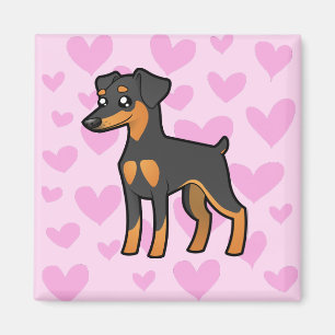 Íman Miniatura Pinscher / Manchester Terrier Love