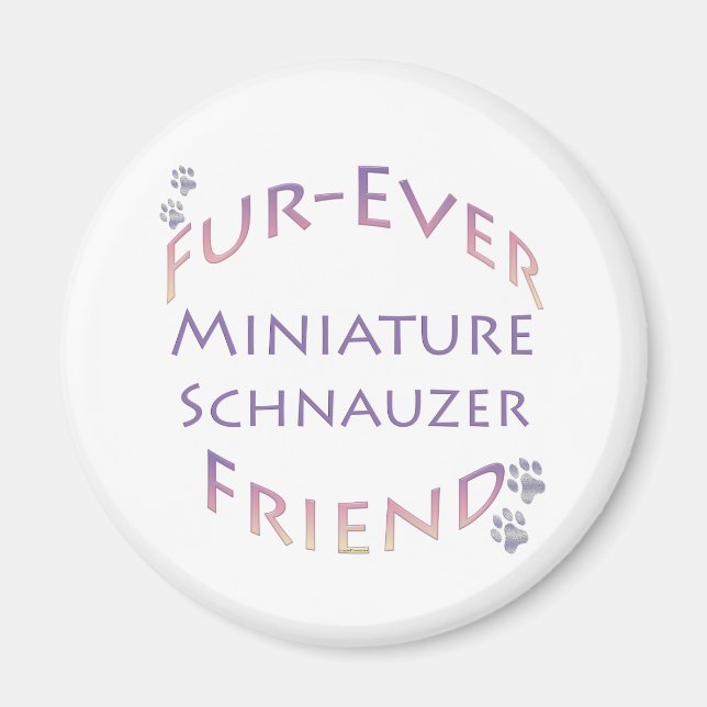 Íman Miniatura Schnauzer Fuore (Frente)