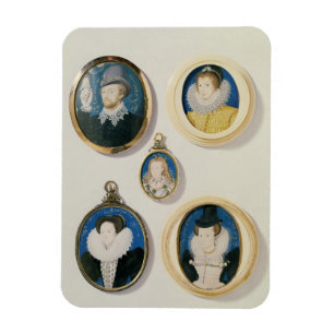 Íman Miniaturas, L a R, T a B: Homem com uma mão f