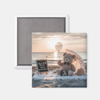 Íman Minimal Pregnancy Announcement Simple Baby gift