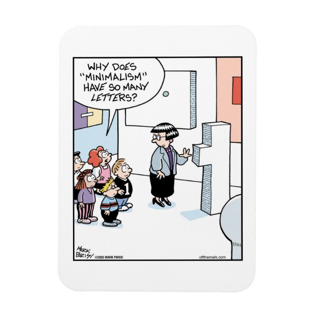 Íman Minimalism Art (Vertical)