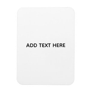 Íman Minimalista Branco Elegante para Qualquer Ocasião