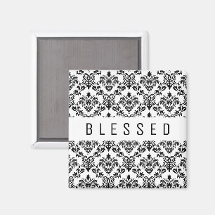 Íman Mínimo BESSED, floral preto