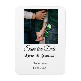 Íman Mínimo de fotos clássicas preto branco, salvar o