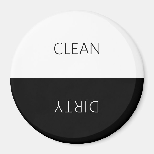 Íman Mínimo de ímã de sinal de lavadora suja (Frente)