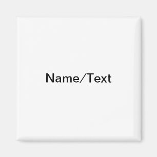 Íman Mínimo de texto do logotipo de abstrato de cor ver