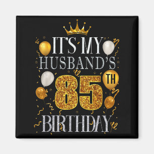Íman Mínimo É o 85º Aniversário do Marido Feliz