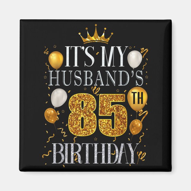 Íman Mínimo É o 85º Aniversário do Marido Feliz (Frente)