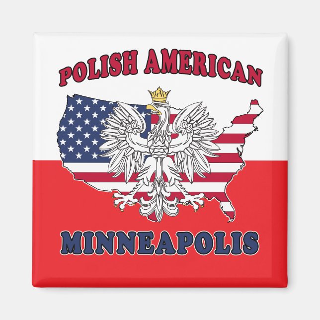 Íman Minneapolis Minnesota (Frente)