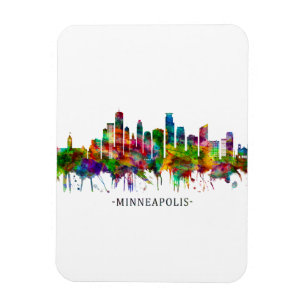 Íman Minneapolis Minnesota Skyline