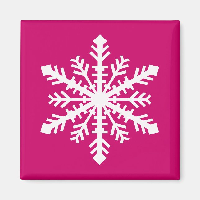 Íman Minnesnowta Snowflake (Frente)