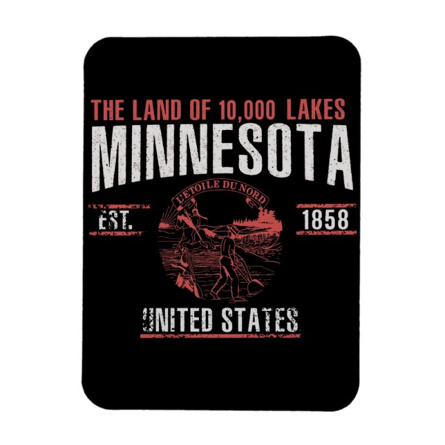 Íman Minnesota (Vertical)