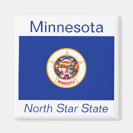Íman Minnesota Flag Magnet