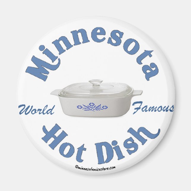 Íman Minnesota Hot Dish Magnet (Frente)
