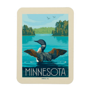 Íman Minnesota Loon