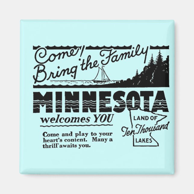 Íman Minnesota Magnet (Frente)