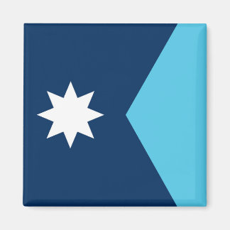 Íman Minnesota state new flag symbol USA America