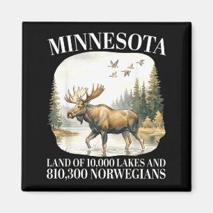 Íman Minnesota Terra de 10000 Lagos e 810300