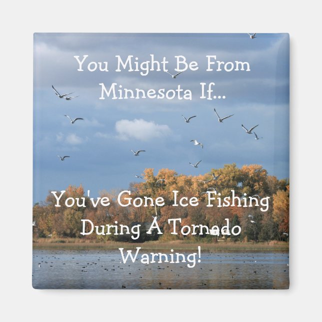 Íman Minnesota Tornado (Frente)