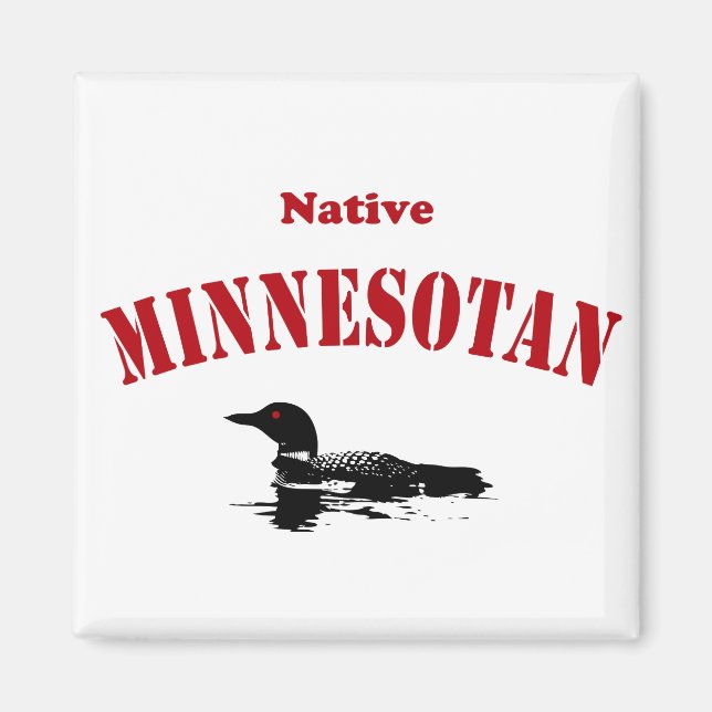 Íman Minnesotano nativo (Frente)