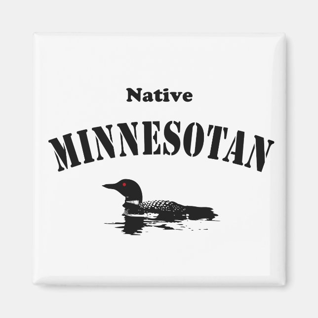 Íman Minnesotano nativo (Frente)