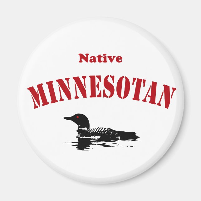 Íman Minnesotano nativo (Frente)