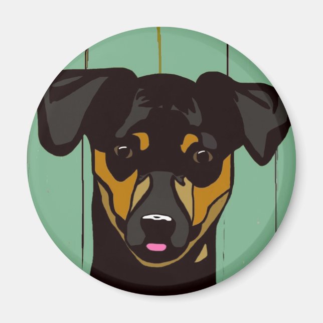 Íman MinPin - Pincher Minatural (Frente)