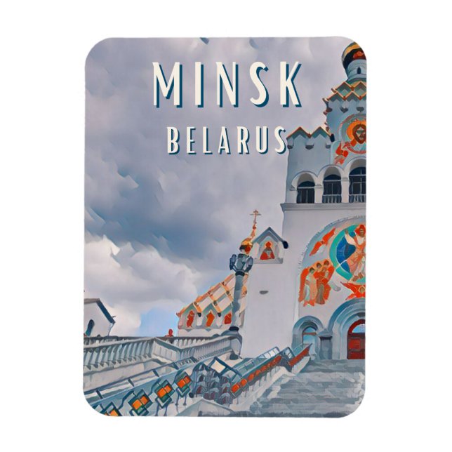 Íman Minsk, ville de la gastronomie biélorusse (Vertical)