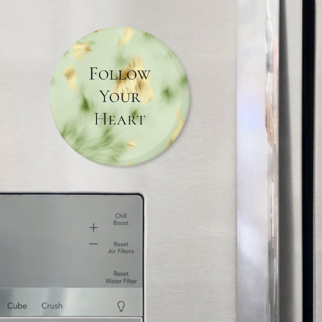 Íman Mint Green Dourado Cowhide (In Situ (Fridge))