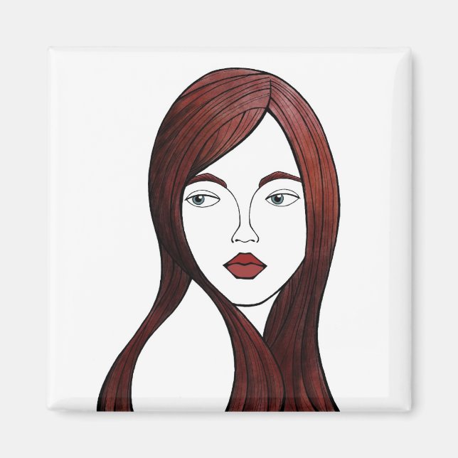 Íman mirada de soslayo (Frente)