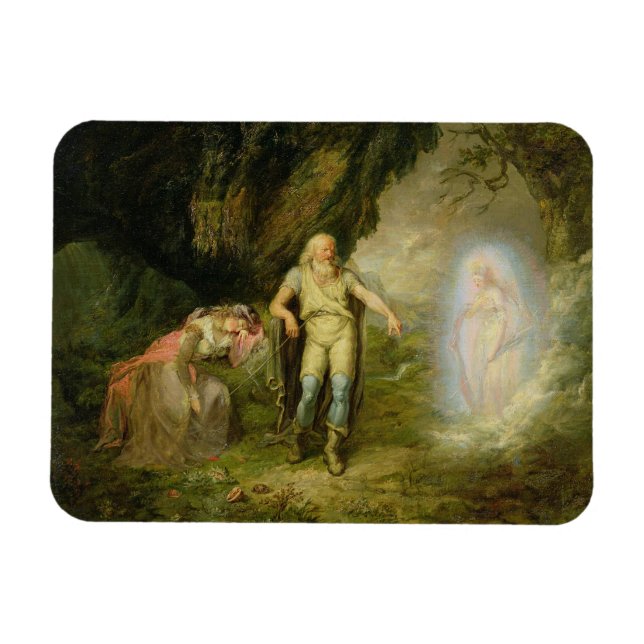 Íman Miranda, Prospero e Ariel, de "O Tempest", por (Horizontal)