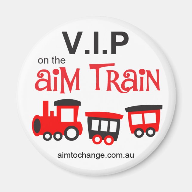 Íman Mire Train - ímã (Frente)
