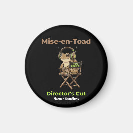 Íman Mise-en-Toad Director’s Cut Cinema Pun Toad Art