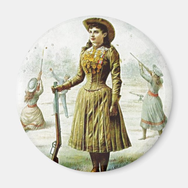 Íman Miss Annie Oakley (Frente)