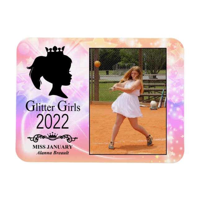 Íman Miss Janeiro de 2022 Magnet (Horizontal)