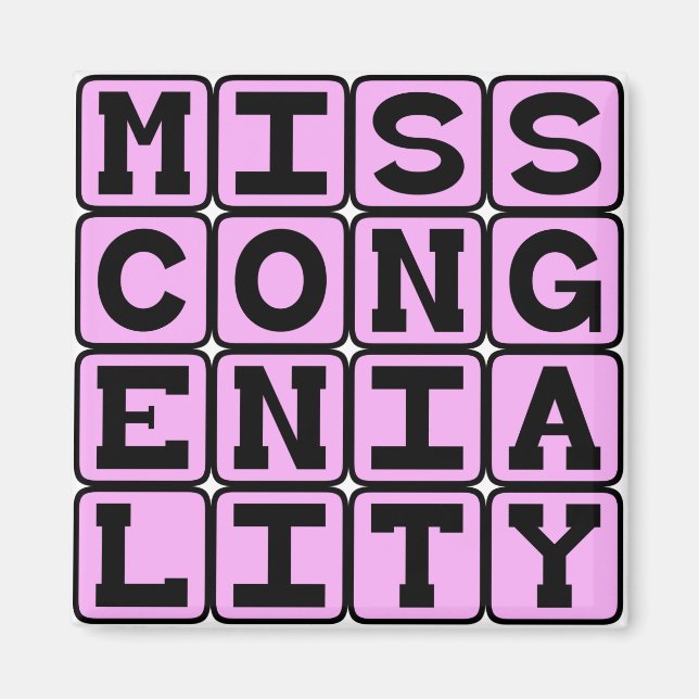 Íman Miss Simpatia, Prêmio do Concurso (Frente)