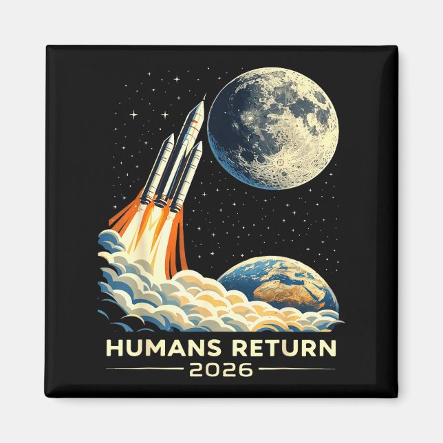 Íman Missão Artemis ii à lua 2026 humanos retornam retr (Frente)