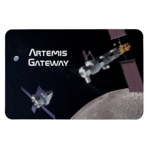 Íman Missão da lua de Artemis Orion SLS