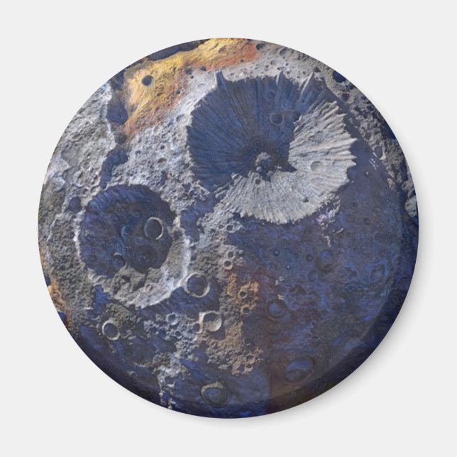 Íman Missão de Vigilância no Asteroide 16 Psyche (Frente)