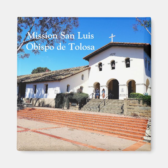 Íman Missão San Luis Obispo de Tolosa Magnet (Frente)