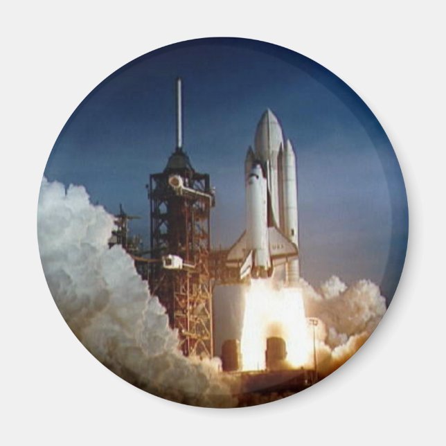 Íman Missão STS-1 da Colômbia (Frente)