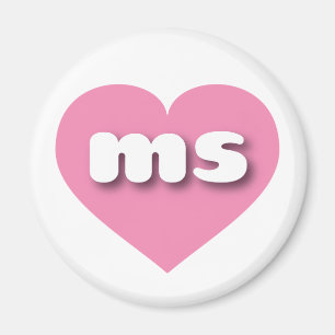 Íman Mississípi - Coração Rosa - amor
