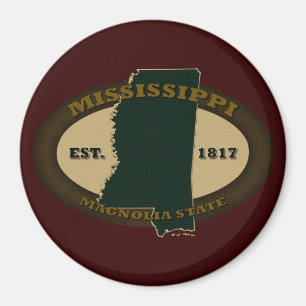 Íman Mississipi no Leste. 1817