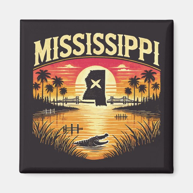 Íman Mississippi (Frente)