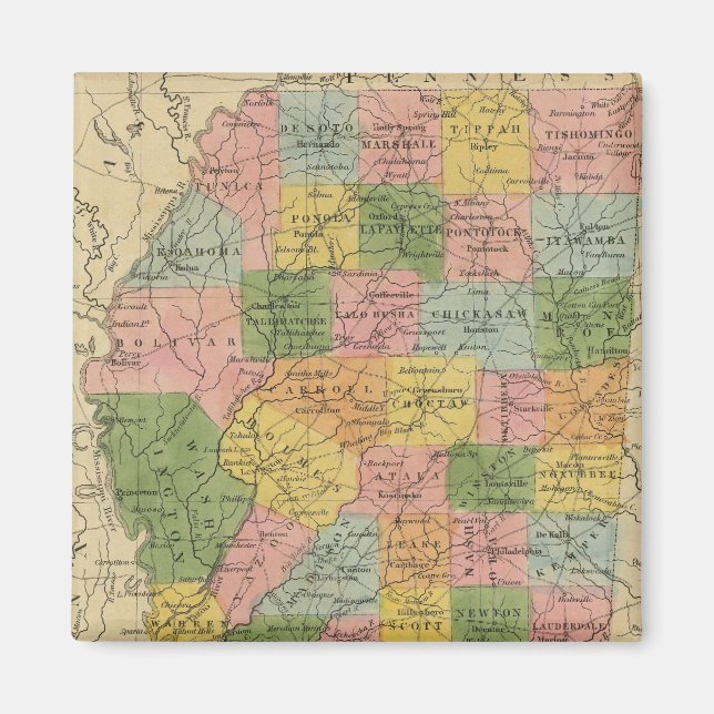 Íman Mississippi 6 (Frente)