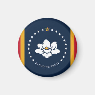Íman Mississippi Flag 2020 New