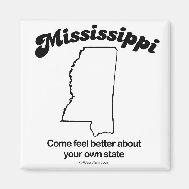 Íman MISSISSIPPI - "MISSISSIPPI STATE MOTTO" T-shirts a (Frente)