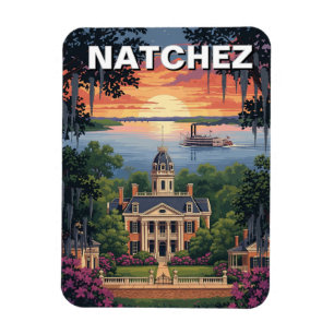 Íman Mississippi Natchez Viagem
